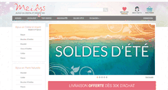 Desktop Screenshot of meilys.fr